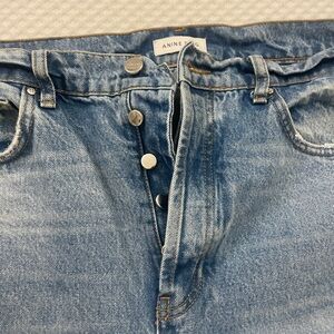 Anine Bing Slim Straight Jeans